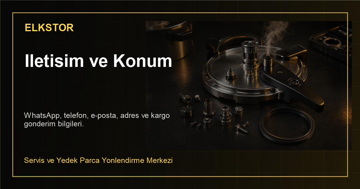 Elkstor iletişim ve konum bilgileri sosyal paylaşım görseli