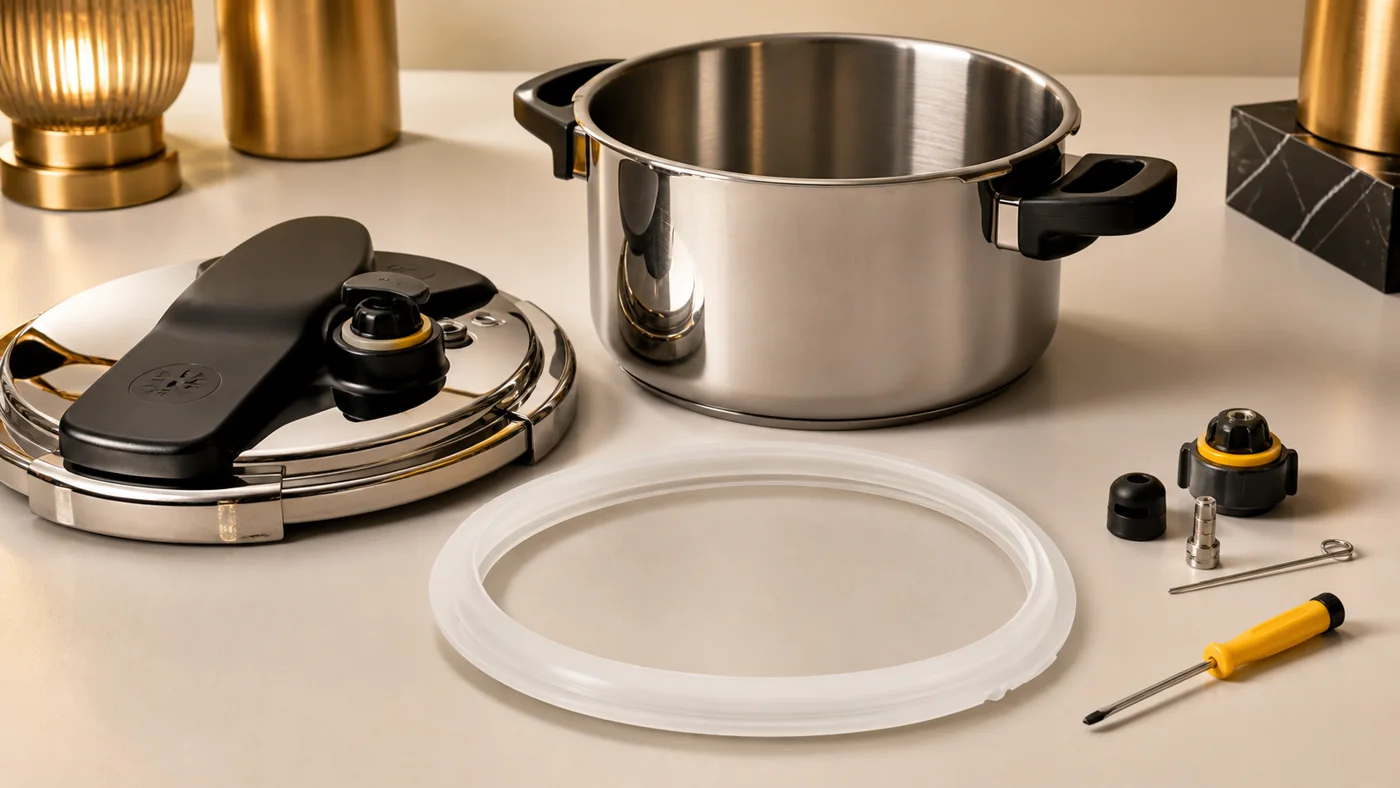 Tefal Clipso 5 ve 6 litre duduklu tencere lastigi servis gorseli